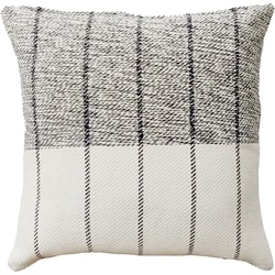 Boho Wide Stripe Cushion Cover, 18 in x 18 in