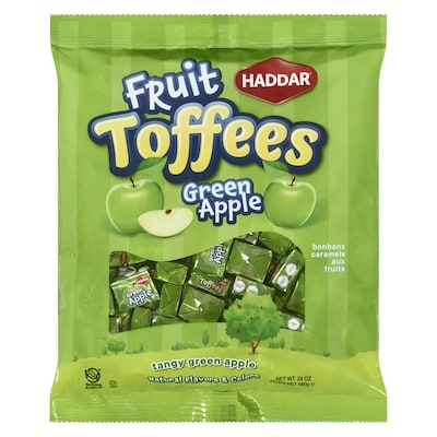 Haddar Bonbons caramels aux fruits 680 g, 1,76 $/100g