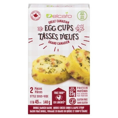 Delcato Great Canadian Egg Cups 140 g, $2.49/100g