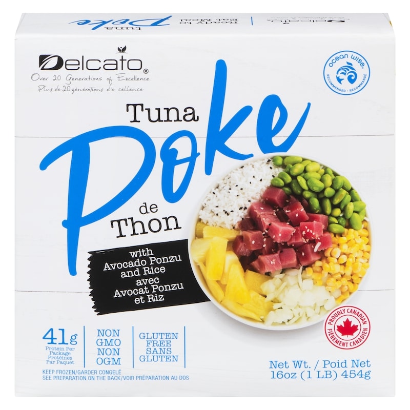 Tuna Poke With Avocado Ponzu And Rice