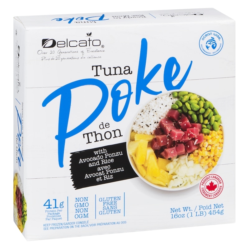 Tuna Poke With Avocado Ponzu And Rice