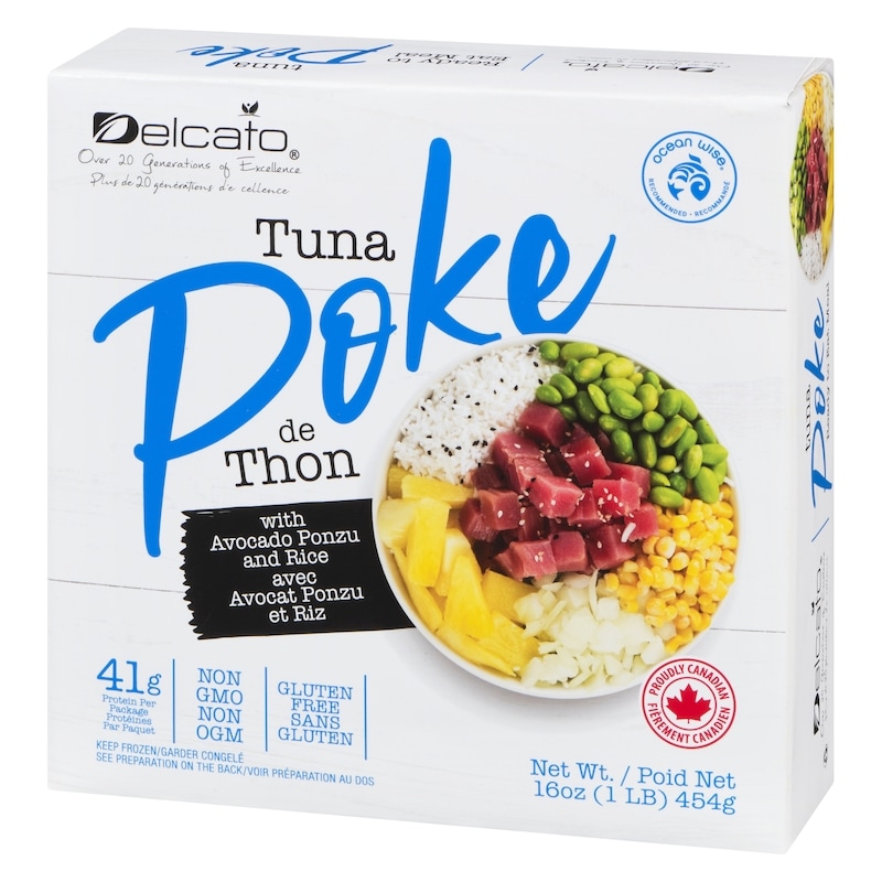 Tuna Poke With Avocado Ponzu And Rice