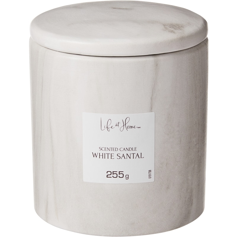 Scented Candle White Santal