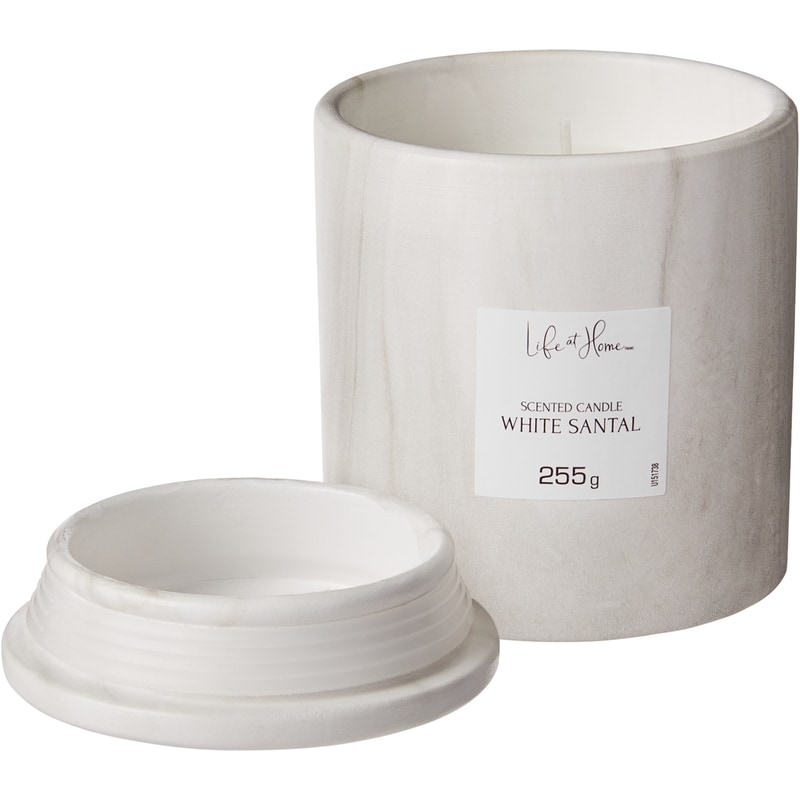 Scented Candle White Santal