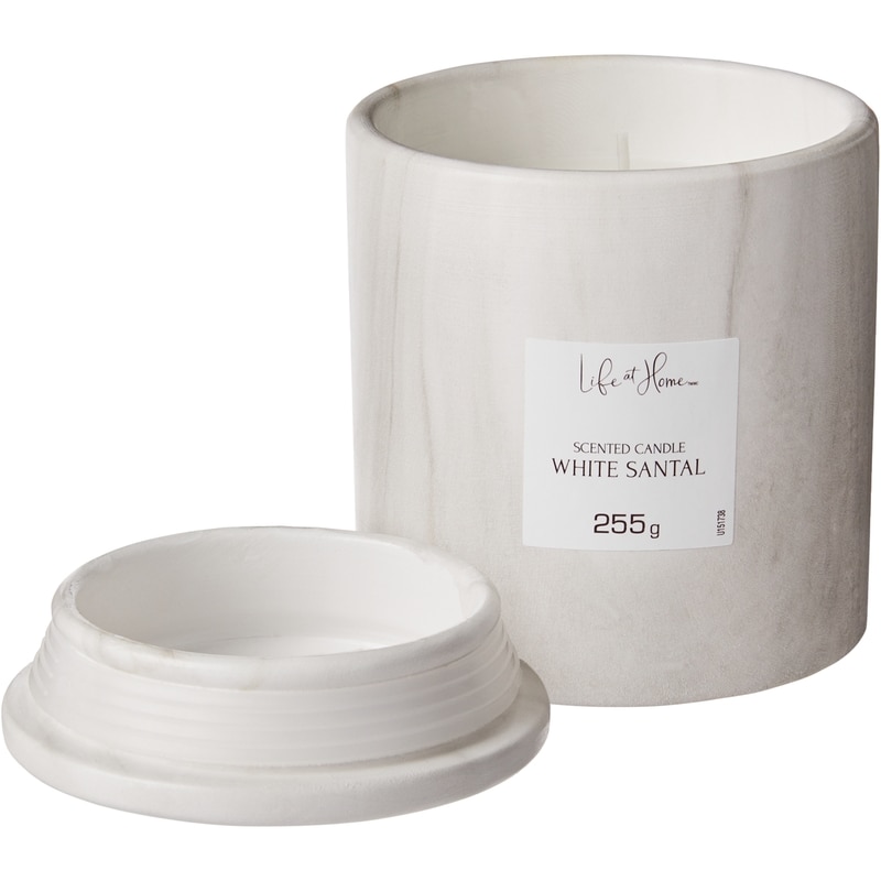 Scented Candle White Santal