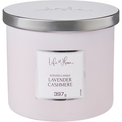 Life at Home Scented Candle Lavender Cashmere 1 ea, $10.00/1ea