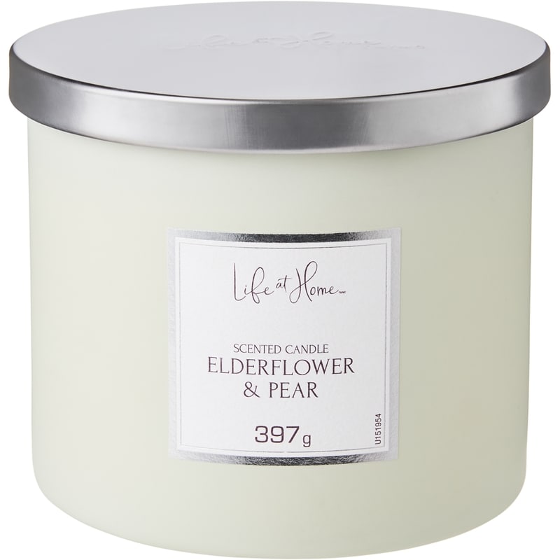 Scented Candle Elderflower & Pear