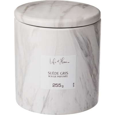Life at Home Bougie parfumée – Suède gris 1 ea, 10,00 $/1ch