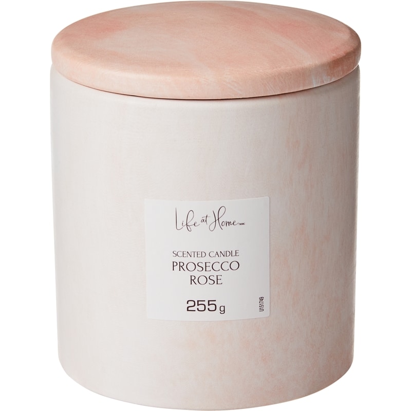 Scented Candle Prosecco Rose