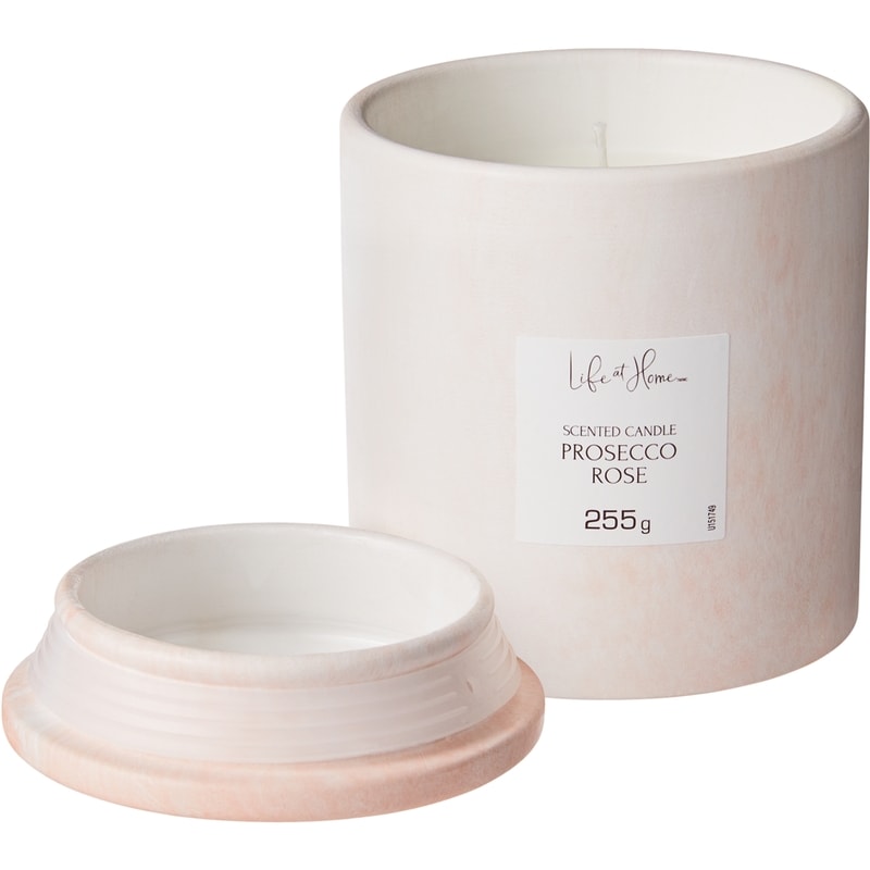 Scented Candle Prosecco Rose