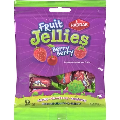 Haddar Fruit Jellies Berry Berry 100 g, $1.99/100g