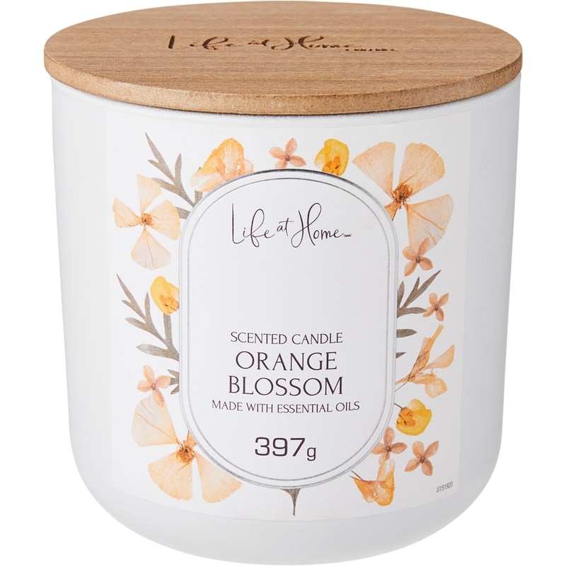 Scented Candle Orange Blossom