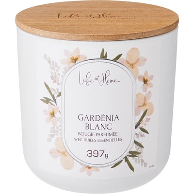 Life at Home Bougie parfumée – Gardénia blanc 1 ea, 16,00 $/1ch