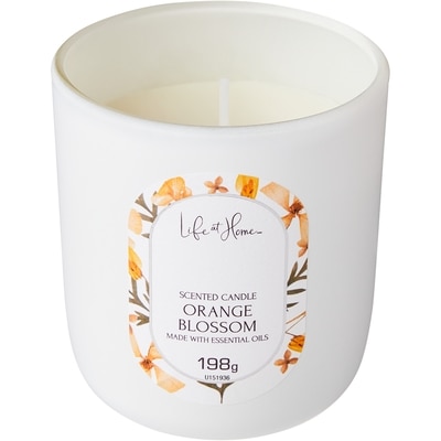 Scented Candle Orange Blossom