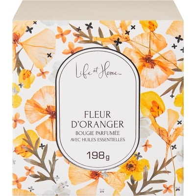 Life at Home Bougie parfumée – Fleur d’oranger 1 ea, 10,00 $/1ch