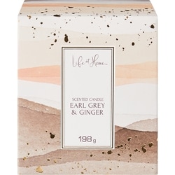 Life at Home Scented Candle Earl Grey & Ginger 1 ea, $7.50/1ea