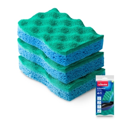 Vileda Scrunge Tout usage - Paquet de 3 1 ea, 5,49 $/1ch