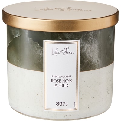 Life at Home Scented Candle Rose Noir & Oud 1 ea, $16.00/1ea