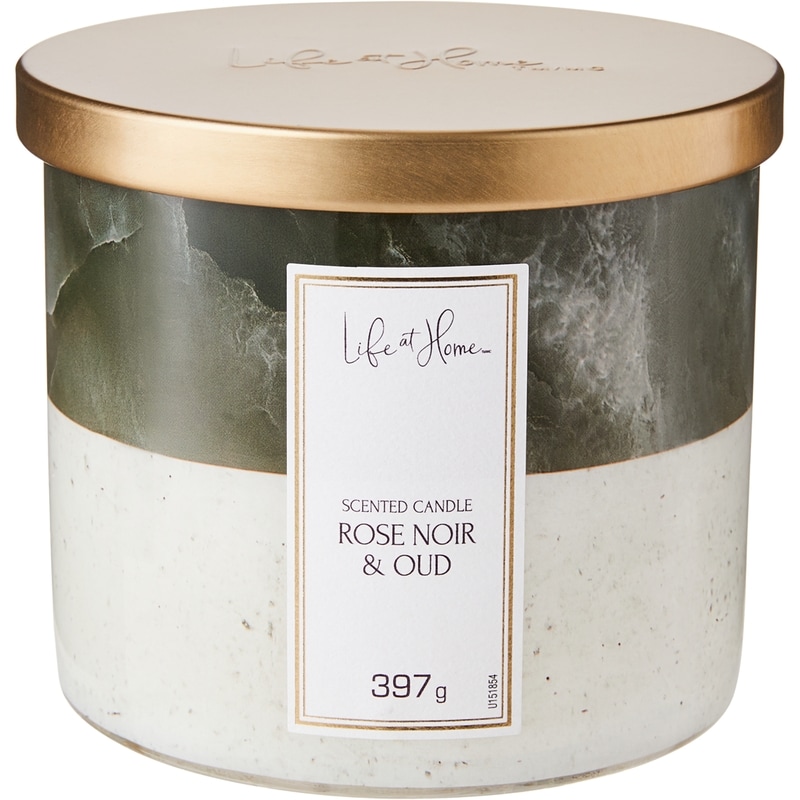 Scented Candle Rose Noir & Oud