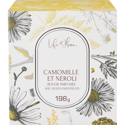 Life at Home Bougie parfumée – Camomille et néroli 1 ea, 10,00 $/1ch