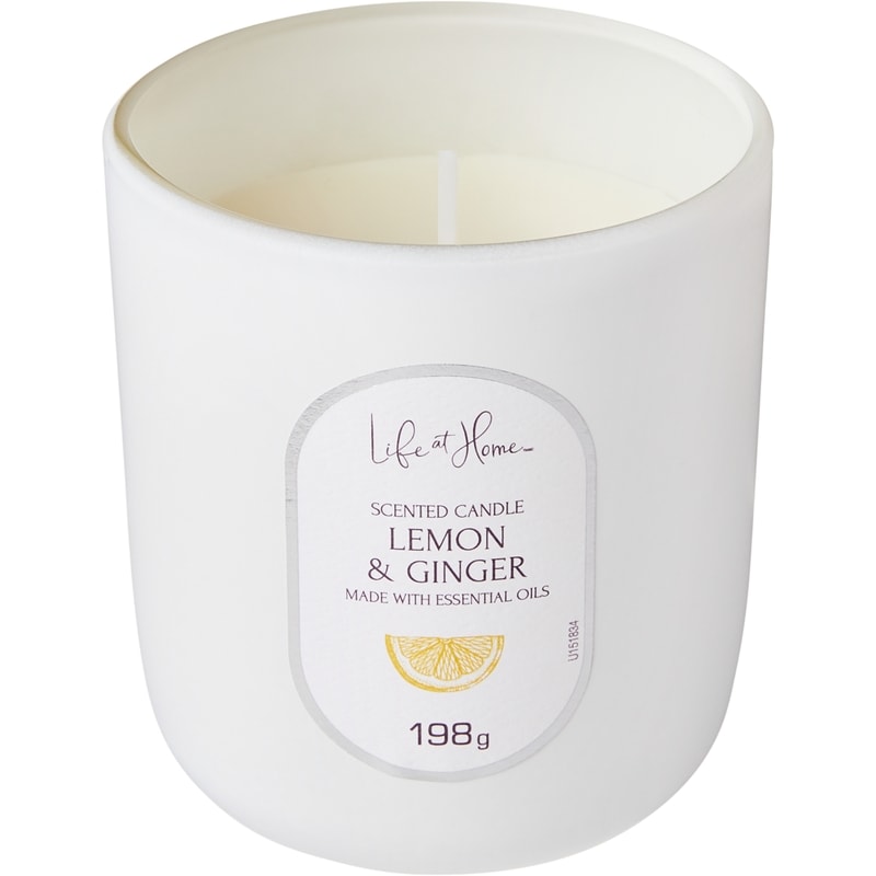 Scented Candle Lemon & Ginger