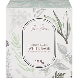 Life at Home Scented Candle White Sage 1 ea, $4.14/1ea