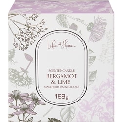Life at Home Scented Candle Bergamot & Lime 1 ea, $8.00/1ea