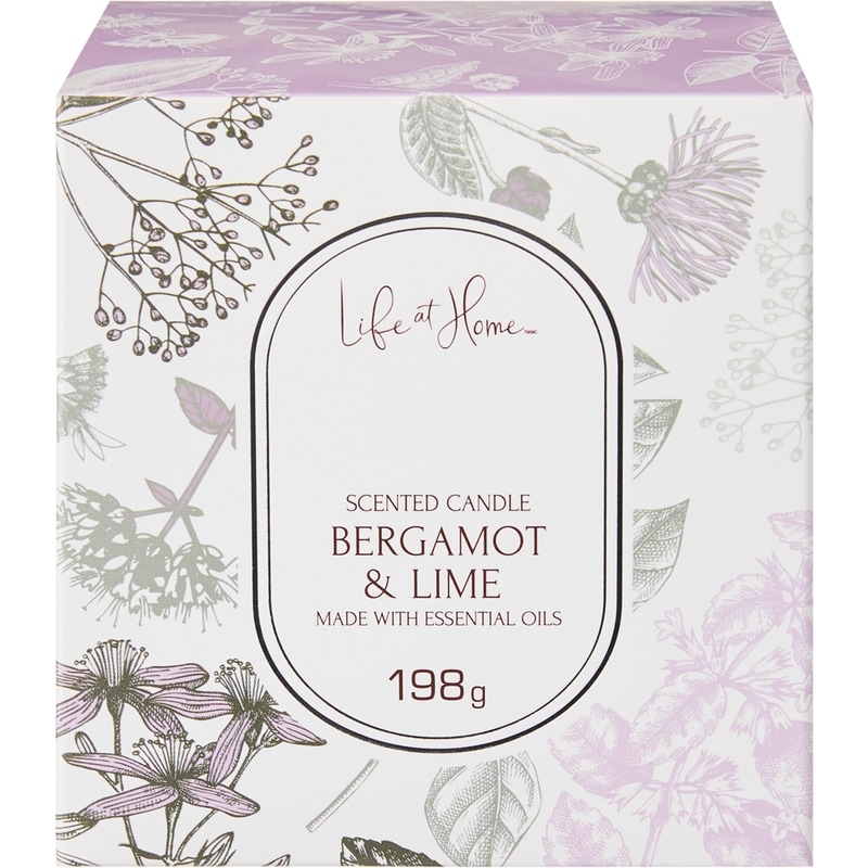 Scented Candle Bergamot & Lime