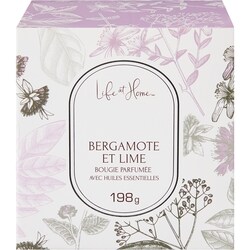 Life at Home Bougie parfumée – Bergamote et lime 1 ea, 10,00 $/1ch