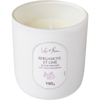 Bougie parfumée&nbsp;– Bergamote et lime