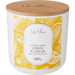 Life at Home Scented Candle Lemon & Ginger 1 ea, $8.96/1ea