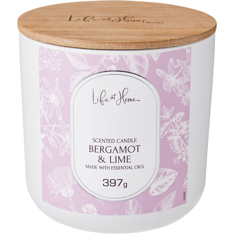 Scented Candle Bergamot & Lime