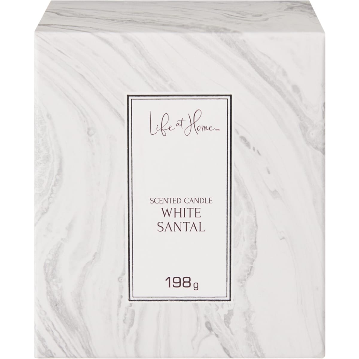 Life at Home Scented Candle White Santal 1 ea, $7.50/1ea