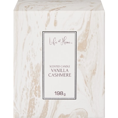 Life at Home Scented Candle Vanilla Cashmere 1 ea, $10.00/1ea
