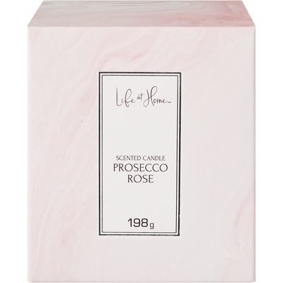 Life at Home Scented Candle Prosecco Rose 1 ea, $10.00/1ea