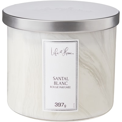 Life at Home Bougie parfumée – Santal blanc 1 ea, 12,00 $/1ch