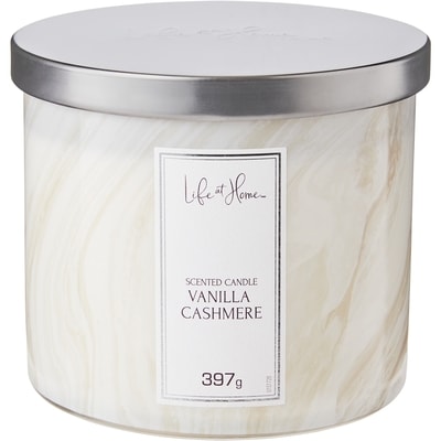 Life at Home Scented Candle Vanilla Cashmere 1 ea, $12.00/1ea