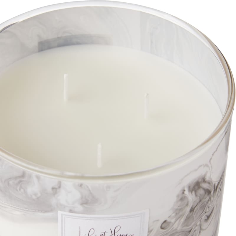 Scented Candle Grey Suede