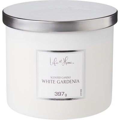 Life at Home Scented Candle White Gardenia 1 ea, $16.00/1ea
