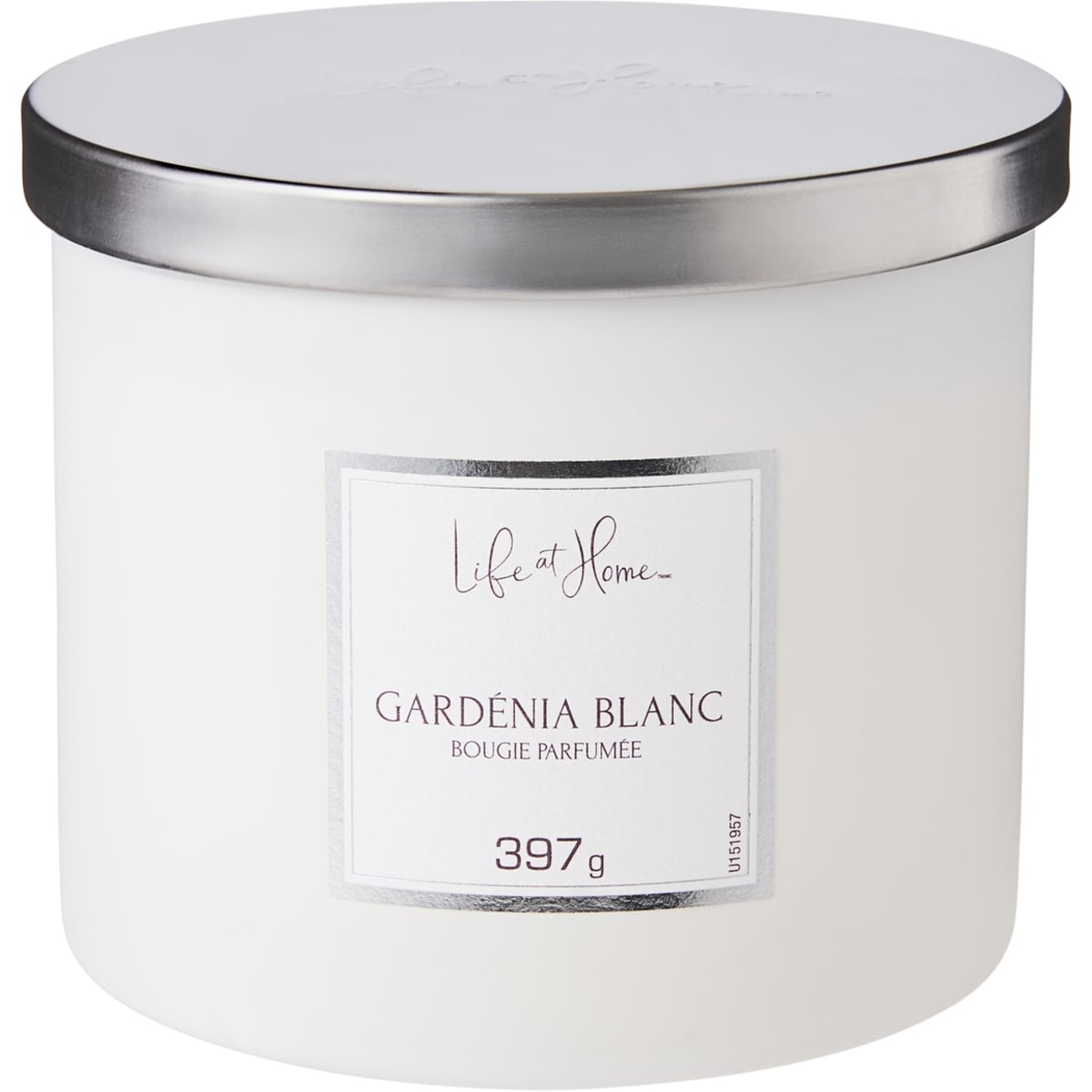 Life at Home Bougie parfumée – Gardénia blanc 1 ea, 12,00 $/1ch