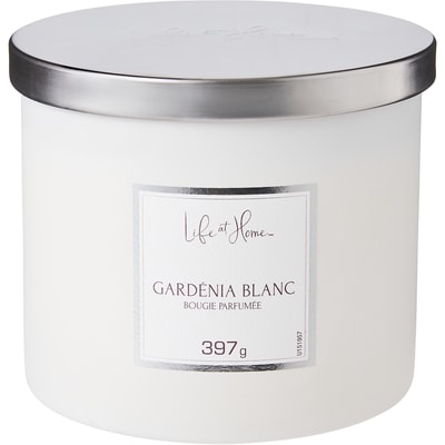 Life at Home Bougie parfumée – Gardénia blanc 1 ea, 16,00 $/1ch