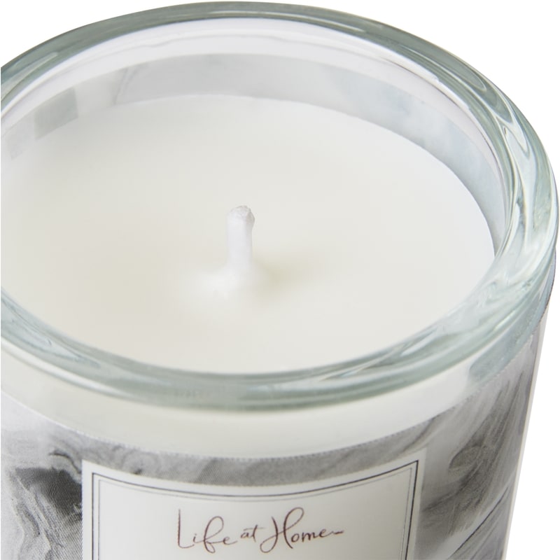 Scented Candle Grey Suede