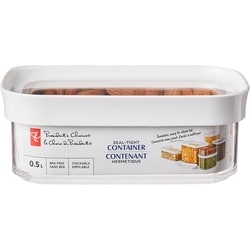 President's Choice Seal-Tight Container 0.5L 1 ea, $8.00/1ea