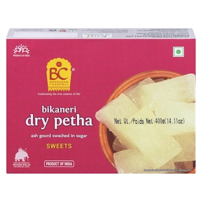 Bhikharam Chandmal Dry Petha 400 g, $1.87/100g