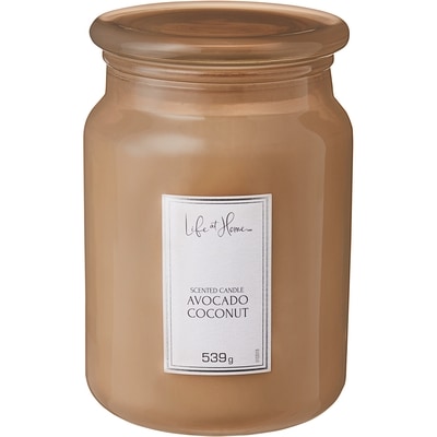 Life at Home Scented Candle Avocado Coconut 1 ea, $19.00/1ea