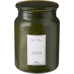 Life at Home Scented Candle Lime Basil 1 ea, $19.00/1ea