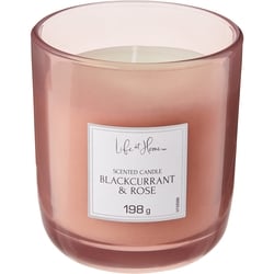 Life at Home Scented Candle Blackcurrant & Rose 1 ea, $10.00/1ea