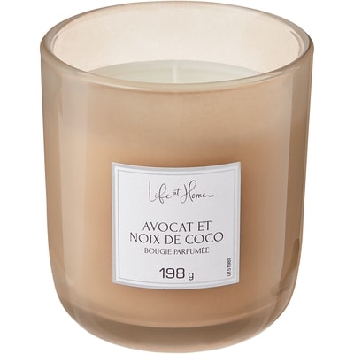 Life at Home Bougie parfumée – Avocat et noix de coco 1 ea, 10,00 $/1ch