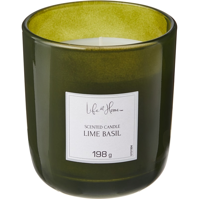 Scented Candle Lime Basil
