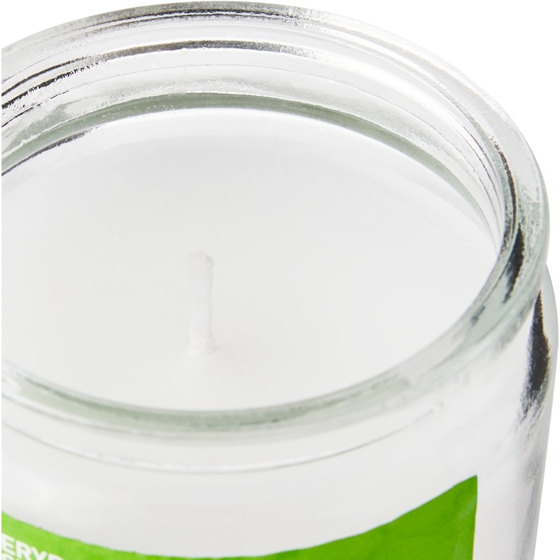 Unscented Glass Jar Candle